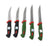 Pigeon sharp kitchen knives set, 5-pieces (Colors may vary) - KITCHEN MART