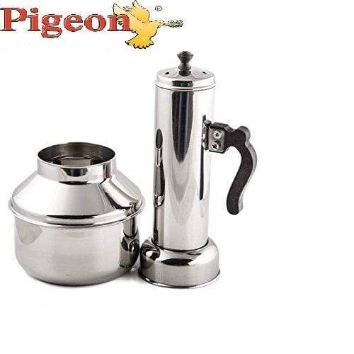 Pigeon Stainless Steel Puttu Kudam / Puttu Maker (Model: Crystal) - KITCHEN MART
