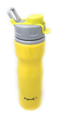Pigeon Stainless Steel Queen Water Bottle 750ml (Yellow) - KITCHEN MART