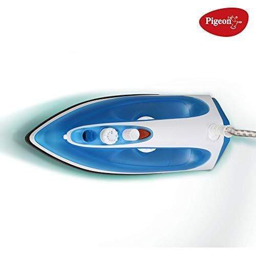 Pigeon Vigor Plus Steam Iron Press Box Electric Iron for Wrinkle Free Clothes (1600 Watt) - KITCHEN MART