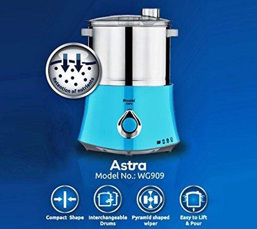 Preethi Astra WG 909 2 Liter Wet Grinder (Blue Color) - KITCHEN MART