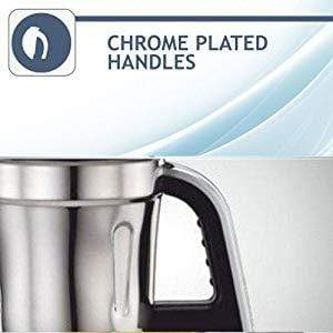 Preethi Steel Supreme MG-208 750-Watt Mixer Grinder (Silver/Black) - KITCHEN MART