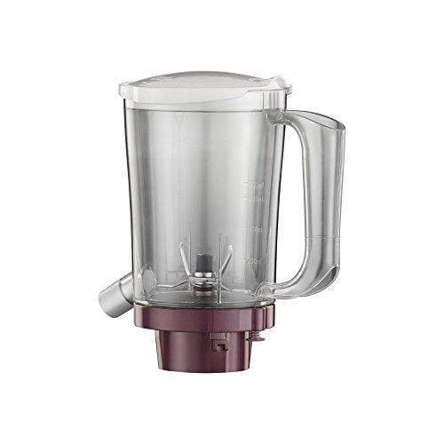 Preethi Taurus MGA-217 750-Watt Mixer Grinder with 4 Jars (White/Dark Violet) - KITCHEN MART