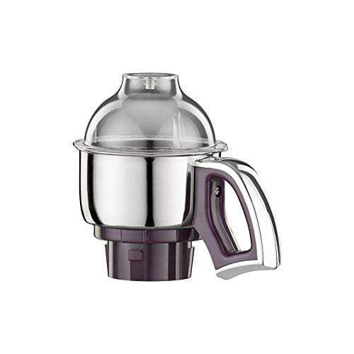 Preethi Taurus MGA-217 750-Watt Mixer Grinder with 4 Jars (White/Dark Violet) - KITCHEN MART