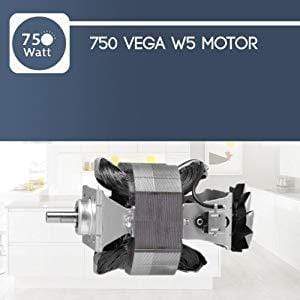 Preethi Taurus MGA-217 750-Watt Mixer Grinder with 4 Jars (White/Dark Violet) - KITCHEN MART