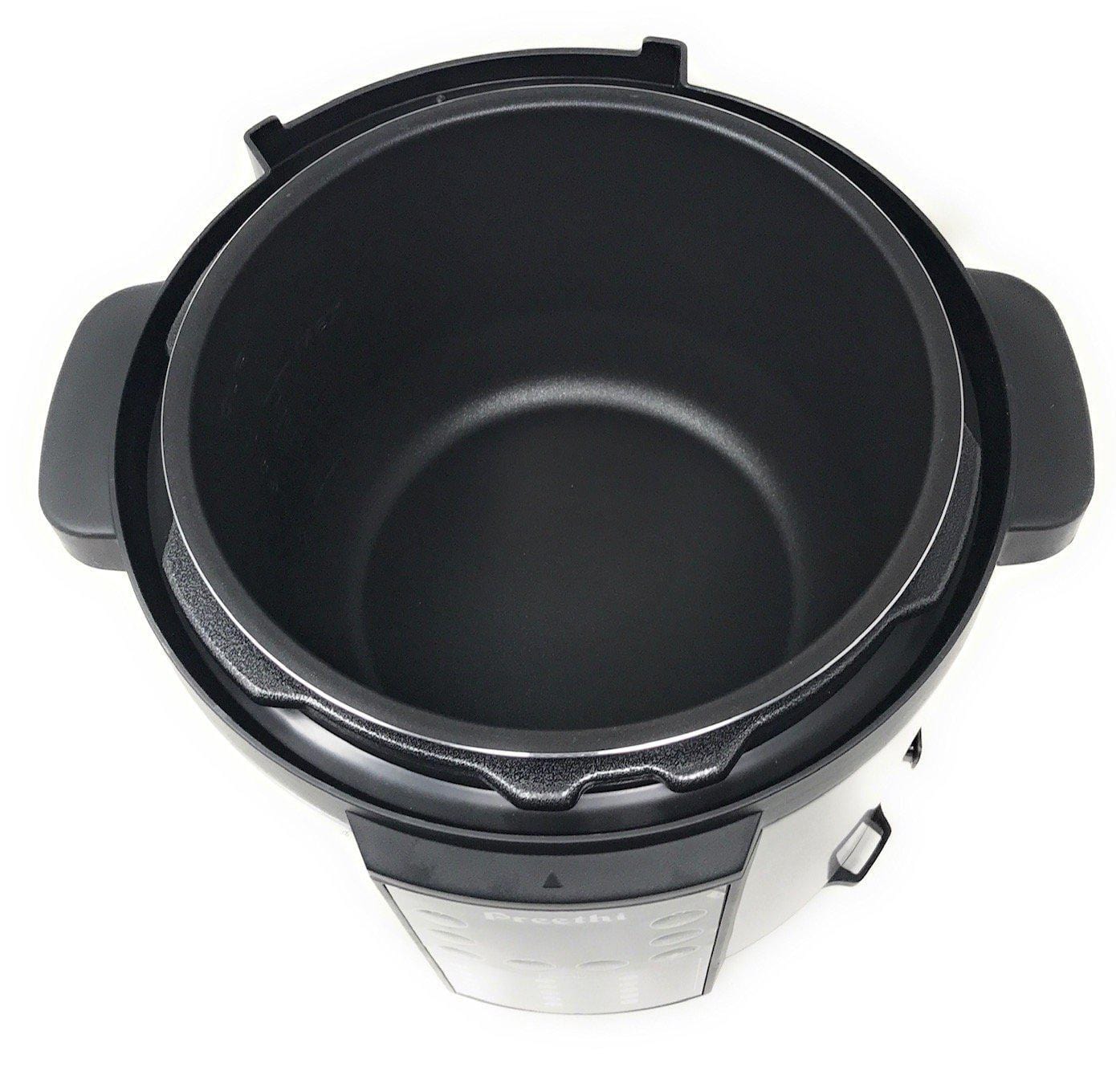 Preethi Touch Electric Pressure Cooker 6litres-1000watts (Model: EPC005) - KITCHEN MART