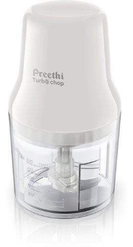 Preethi Turbo Chop CH 601 0.7-Litre 450-Watt Chopper (White) - KITCHEN MART
