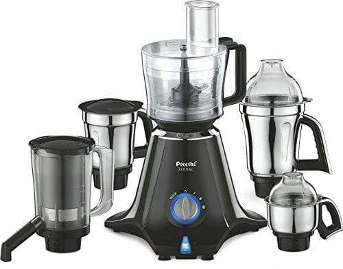 Preethi Zodiac 550-Watt Mixer Grinder with 5 Jars (110 Volts for use in USA & Canada only) - KITCHEN MART