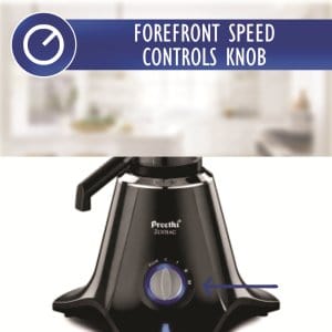 Preethi Zodiac 550-Watt Mixer Grinder with 5 Jars (110 Volts for use in USA & Canada only) - KITCHEN MART