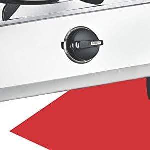 Prestige Agni Classic Stainless Steel 2 Burner Gas Stove - KITCHEN MART