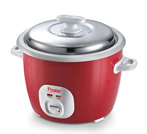 Prestige Cute Delight Electric Rice Cooker, 1.8-2L (Red) - KITCHEN MART