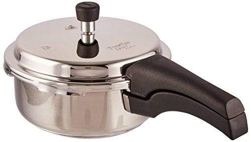 Prestige Deluxe Alpha Outer Lid Stainless Steel Pressure Cooker, 3 Litres, Silver - KITCHEN MART