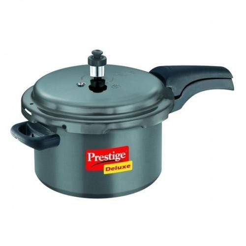 Prestige Deluxe Plus Hard Anodized Outer Lid Pressure Cooker - KITCHEN MART