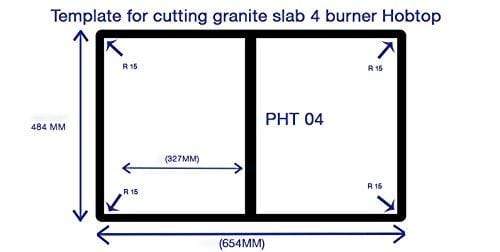 Prestige HobTOP Schott Glass Top 4 Burner Auto Ignition Gas Stove - KITCHEN MART