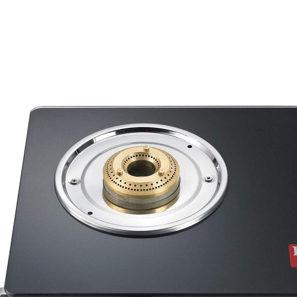 Prestige Magic Glass Top GTMC 02, Manual Gas Stove  (2 Burners), ISI Certified - KITCHEN MART