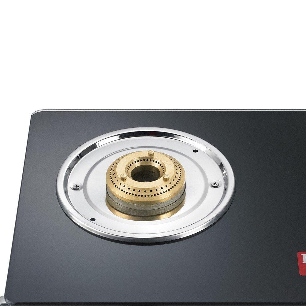 Prestige Magic Glass Top GTMC 03, Manual Gas Stove  (3 Burners), ISI Certified - KITCHEN MART
