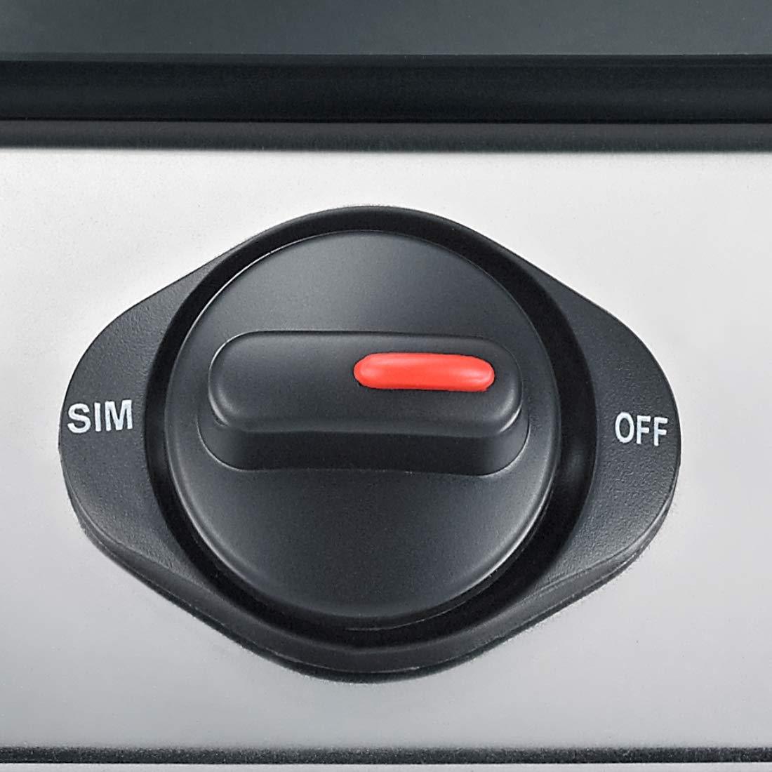 Prestige Marvel Plus Stainless Steel 4 Burner Gas Stove (GTM 04 SS) (ISI Certified) - KITCHEN MART