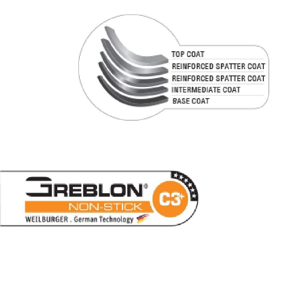 Prestige Omega Deluxe Granite FryPan - KITCHEN MART