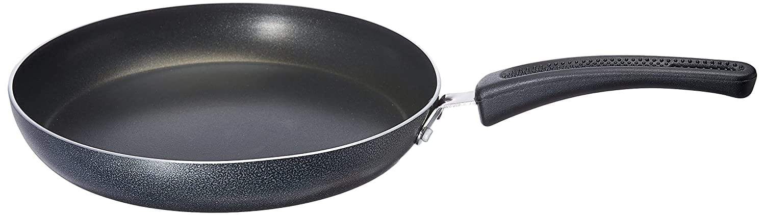 Prestige Omega Select Plus Aluminium Non-Stick Fry Pan, Black -(non induction) - KITCHEN MART