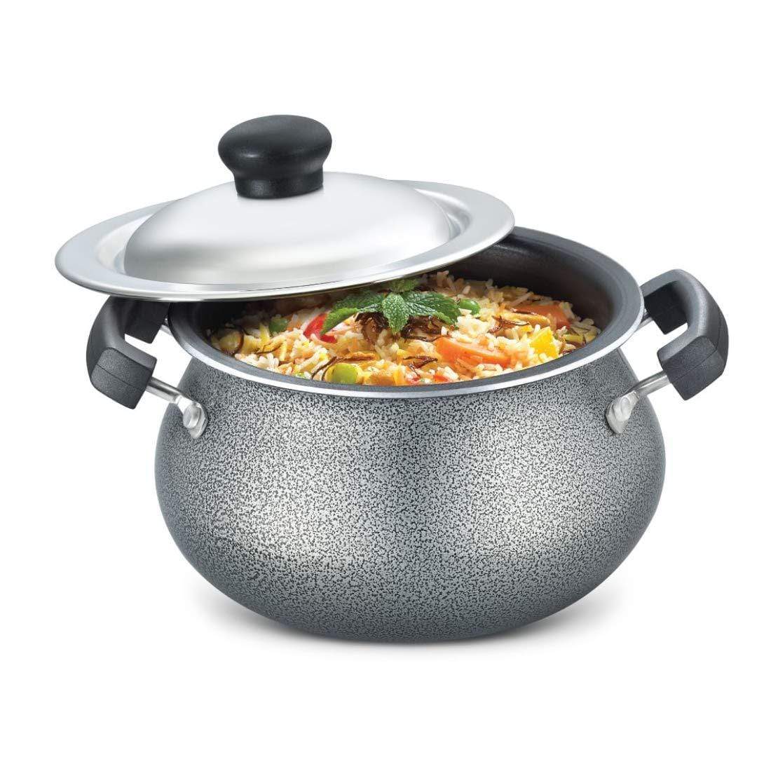 Prestige Omega Select Plus Mini Handi with SS Lid - KITCHEN MART