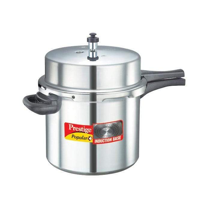 Prestige Popular Plus Induction Base Aluminium Pressure Cooker - KITCHEN MART