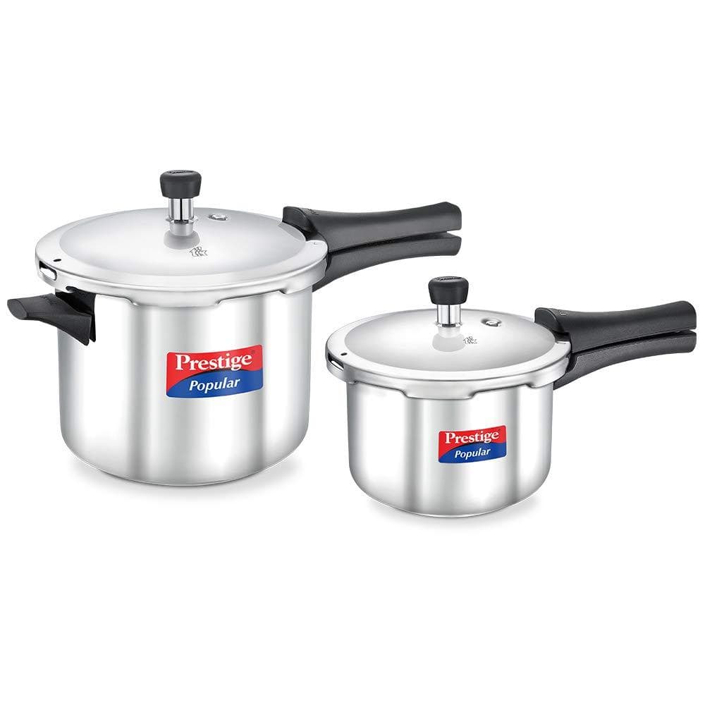 Prestige stainless steel cooker combo sale