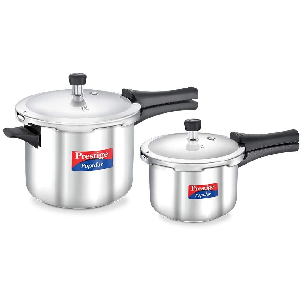 Prestige Popular Stainless Steel Pressure Cooker - KITCHEN MART