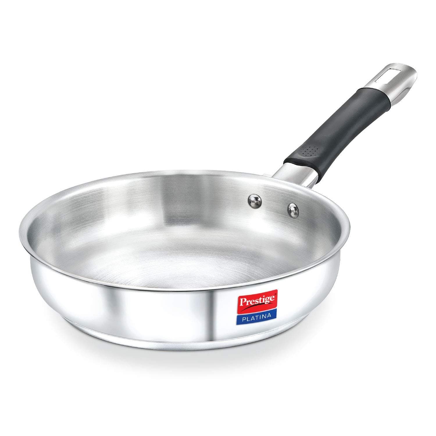 Prestige Prestige Platina Stainless Steel Fry Pan - KITCHEN MART