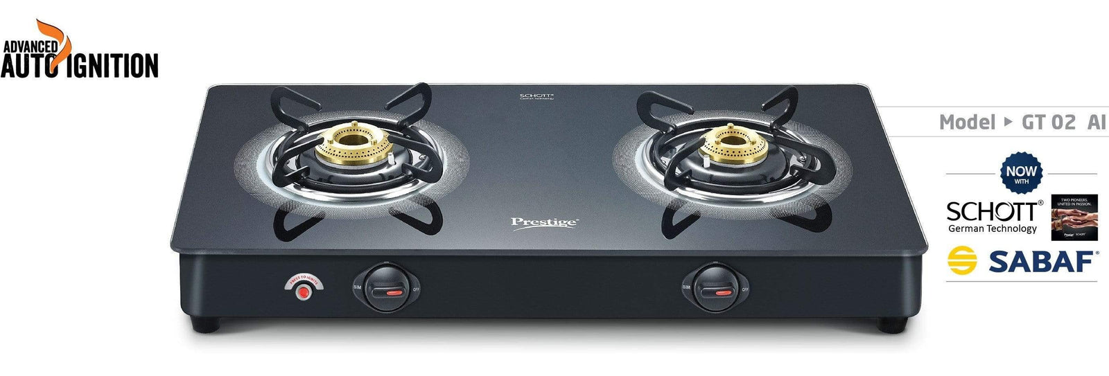 Prestige automatic store gas stove