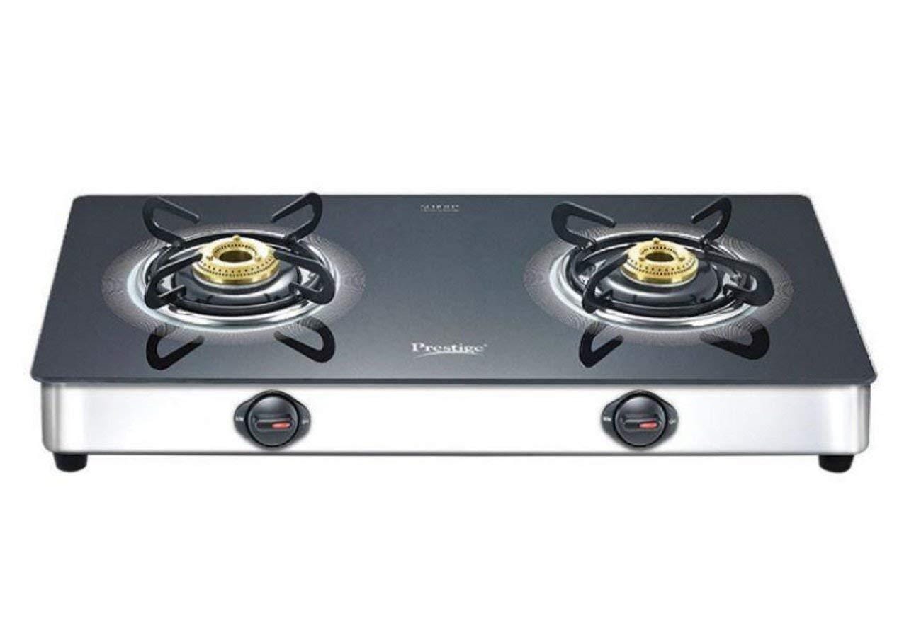 prestige 2 burner gas stove automatic