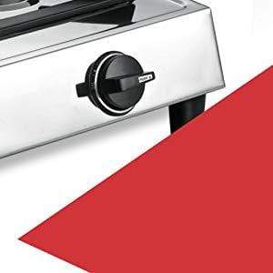 Prestige Stainless Steel Eco Gas Stove, 2 Burners - KITCHEN MART