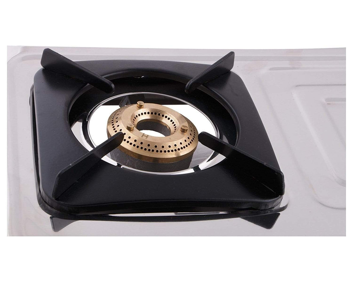 Prestige Star Stainless Steel 2 Burner Gas Stove - KITCHEN MART