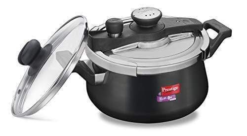 Prestige Svachh Clip-on 5 Litre Hard Anodised Pressure Handi - KITCHEN MART
