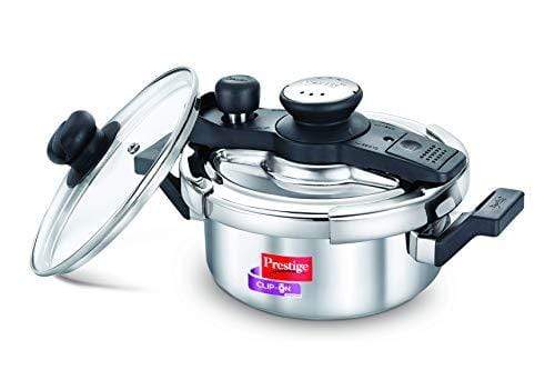 Clip on pressure cooker 3 litre sale