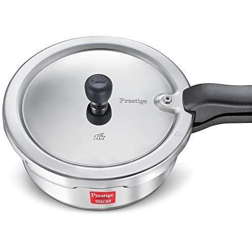 Prestige Svachh Induction Base Aluminium Pressure Cooker 3.5 Litre - KITCHEN MART