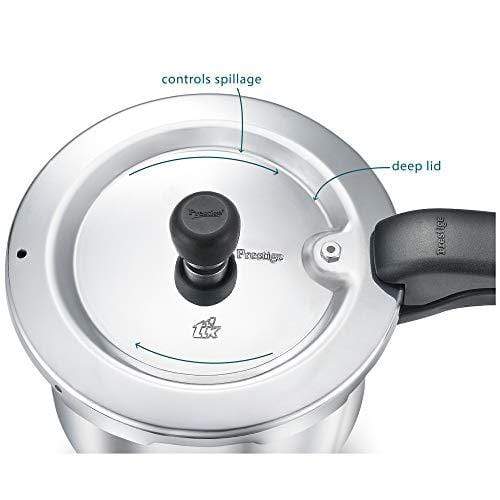 prestige 3.5 litre pressure cooker steel