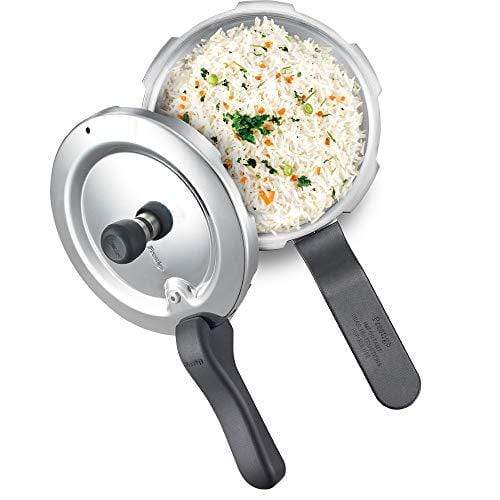 Prestige Svachh Induction Base Aluminium Pressure Cooker 3 Litre - KITCHEN MART