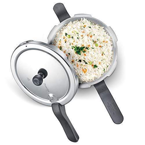 Prestige Svachh Induction Base Aluminium Pressure Cooker 5 Litre - KITCHEN MART