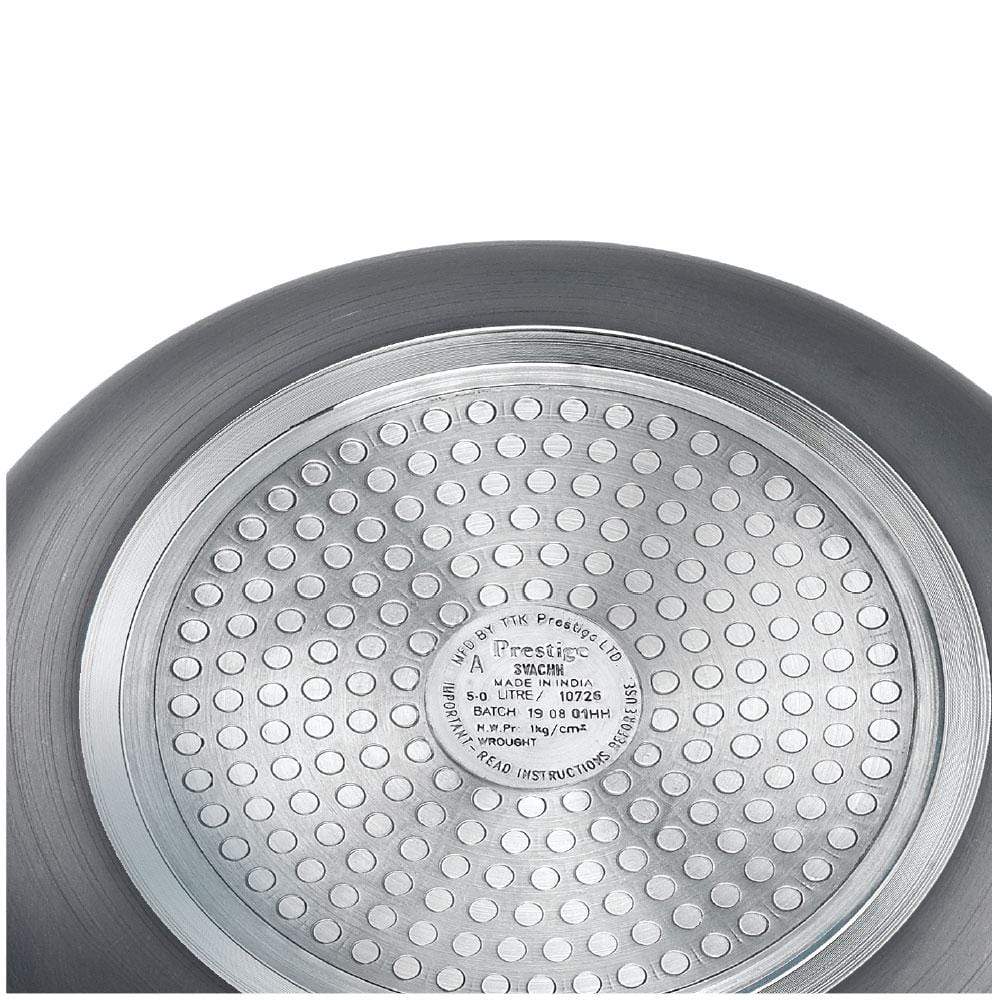 Prestige Svachh Induction Base Hard Anadoised Pressure Cooker 3.5 Litre - KITCHEN MART