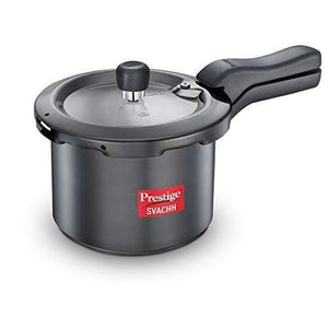 Prestige Svachh Induction Base Hard Anadoised Pressure Cooker 3 Litre - KITCHEN MART