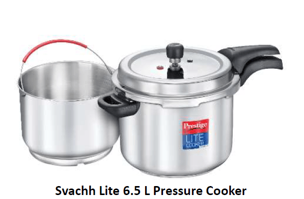 Prestige Svachh Lite Stainless Steel Pressure Cooker - KITCHEN MART