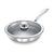 Prestige Tri-Ply Honey Comb Stainless Steel Frypan with Lid - KITCHEN MART