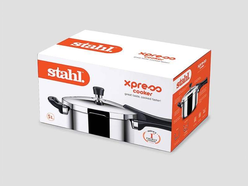 Stahl Triplly Pressure Cooker Xpresso - KITCHEN MART