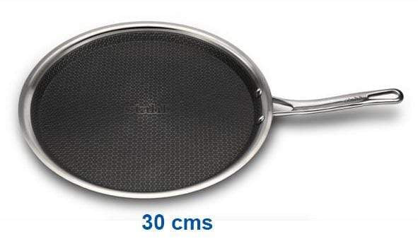 Stahl Triply Steel NeverStick NonStick Dosa Tawa - KITCHEN MART