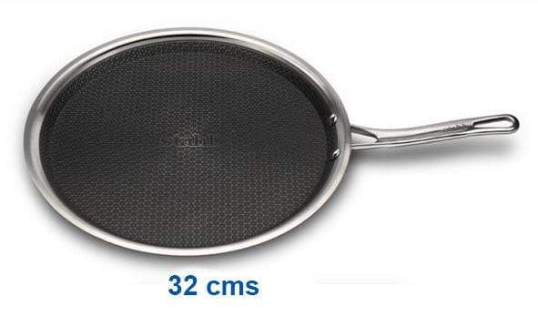 Stahl Triply Steel NeverStick NonStick Dosa Tawa - KITCHEN MART