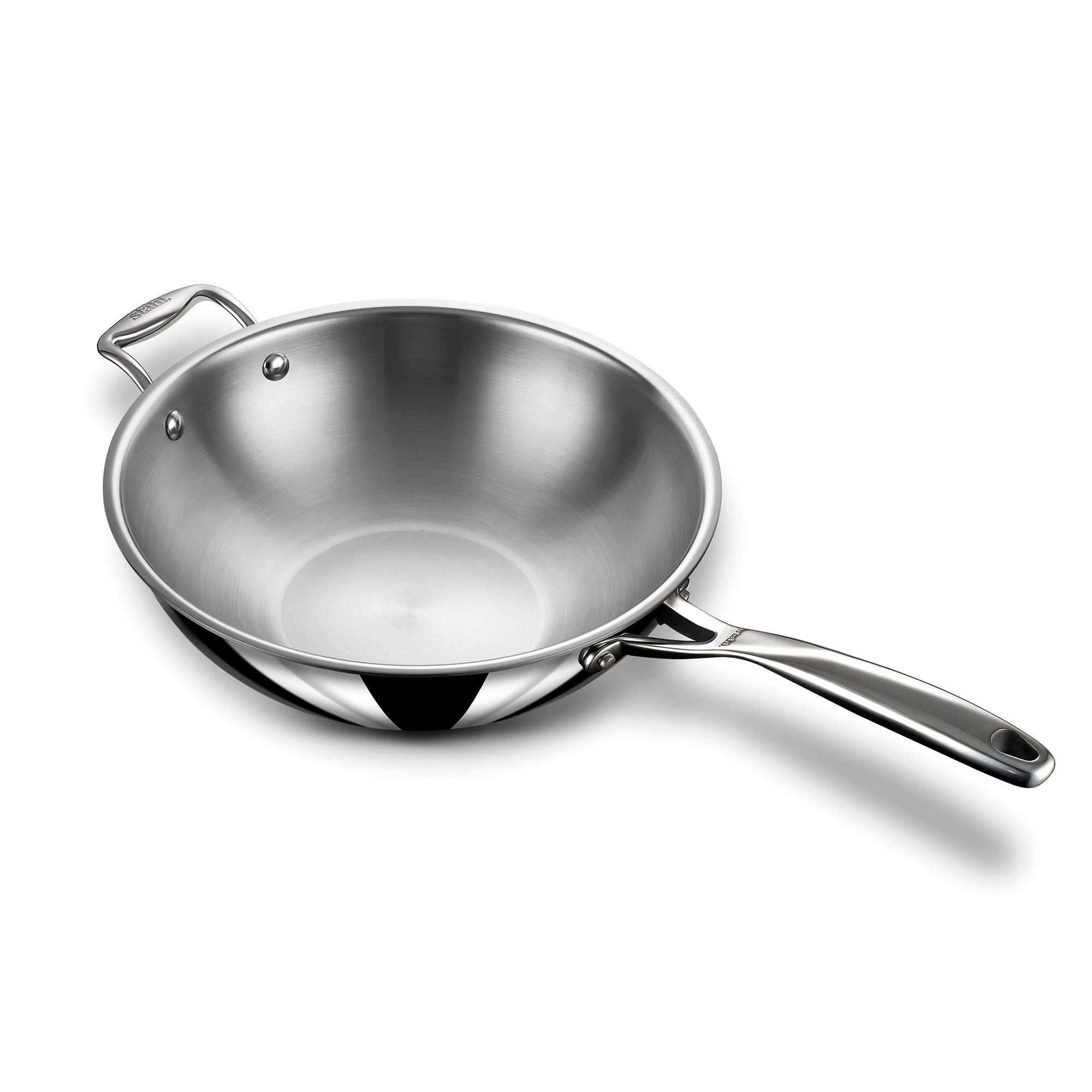 Stahl Stainless Steel Triply Artisan Deep Fry Pan