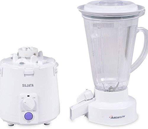 Sujata MegaMix MM 900-Watt Mixer Grinder (White) 8944130926095