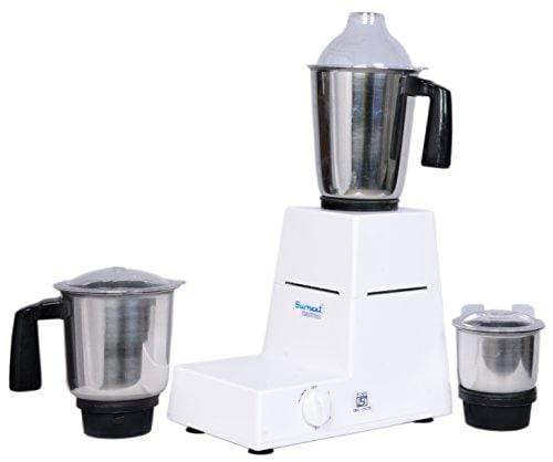 Sumeet Sanghini Mixer Grinder White 550 watts, 3 jars - KITCHEN MART