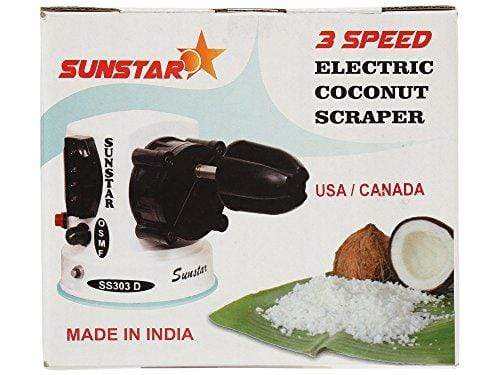 Sunstar Electric Coconut Scraper (Green) (3-Speed) - KITCHEN MART