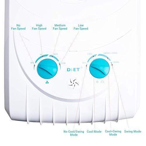 Symphony Diet 12T 12 Litre Personal Air Cooler (White) - with i-Pure Technology - KITCHEN MART